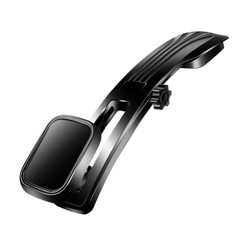 Guide rail magnetic car phone holder universal vehicle dashboard adhesive bracket