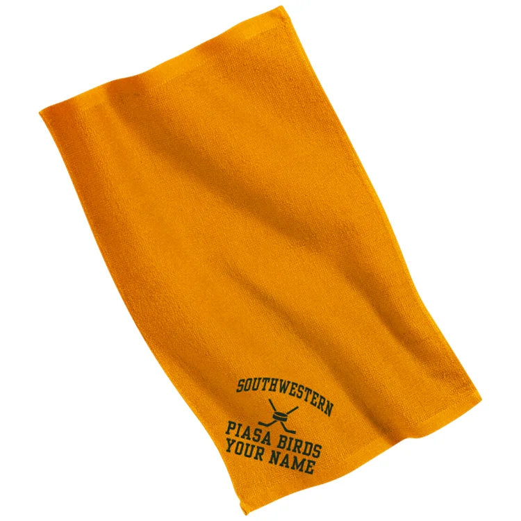 cheap custom printed sports rally towel cotton spirit rally towel
