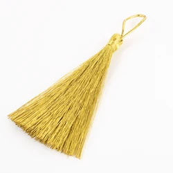 13cm Gold and Silver  tassels DIY  decoration Popular Custom Charm decorated for bags