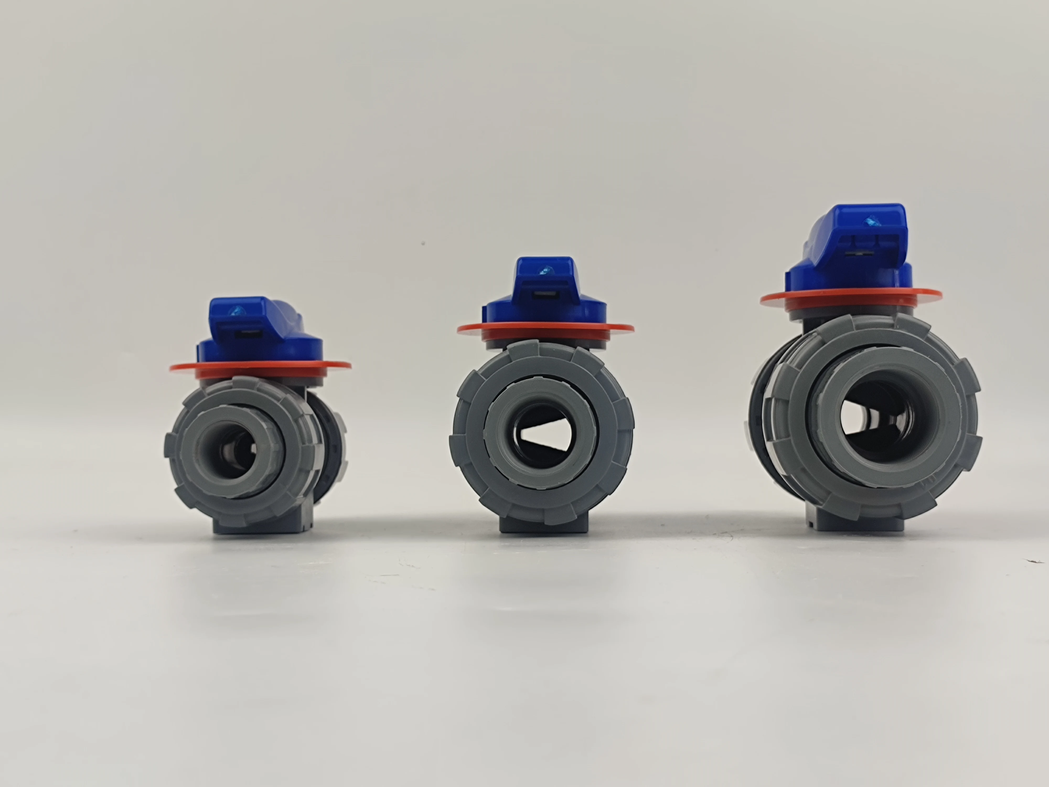 DN15-DN25 CPVC V-Ball Valve Metering Valve for Home Soft Wash