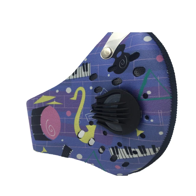 Пользовательские Высокие дышащие маски от смога для занятий спортом на открытом воздухе, езды на велосипеде