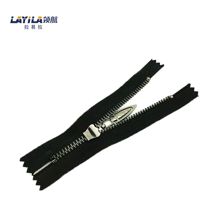 Different Kinds Of Gold Metal Customized Zipper