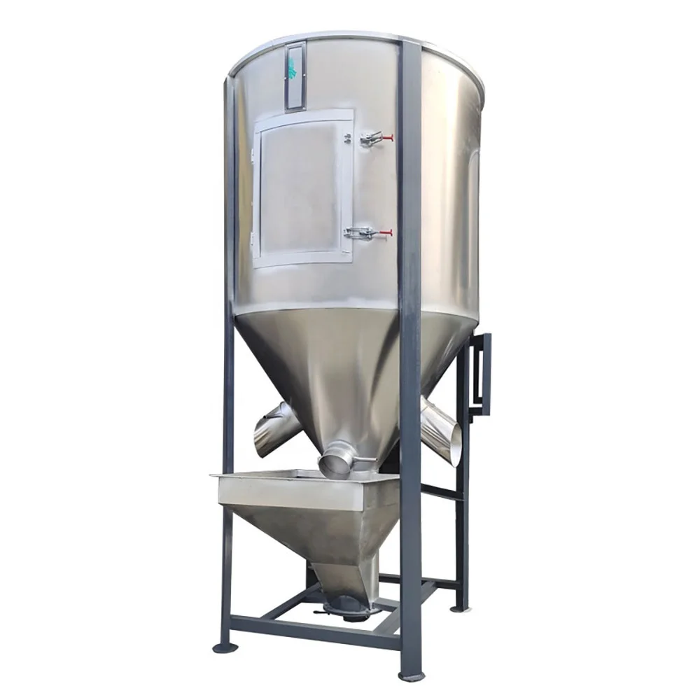 Factory Direct Sale 500Kg 2 Ton Stainless Steel Plastic Particle Powder Mixing Machine