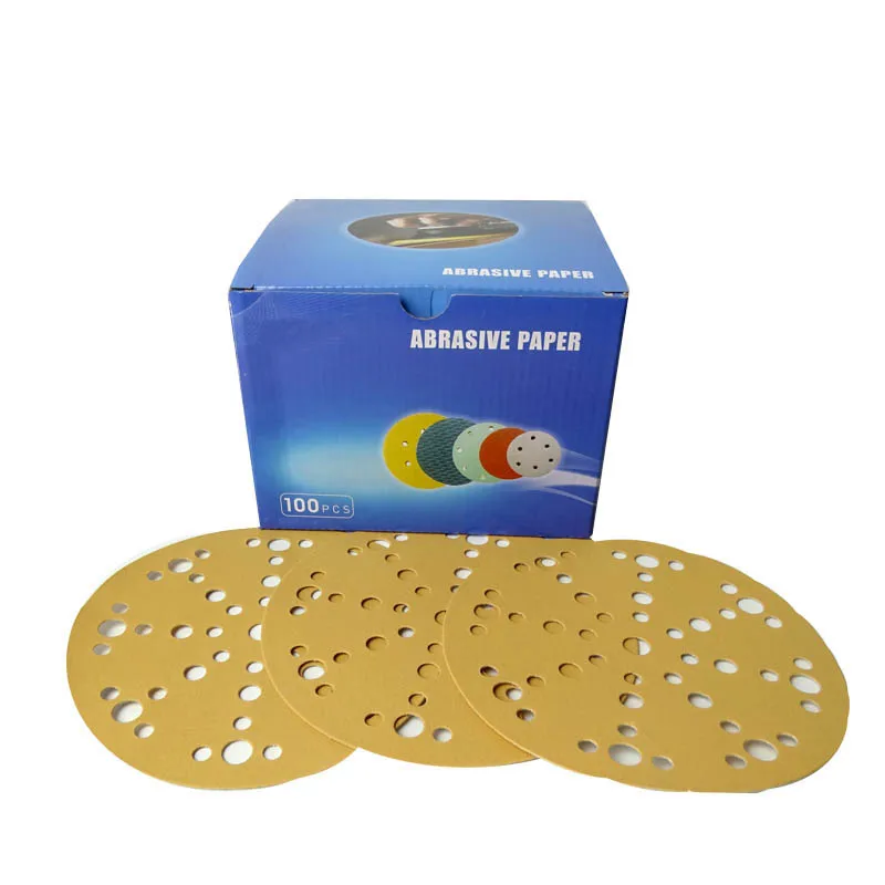 China supplier wholesale sand paper abrasive 6inch 49holes