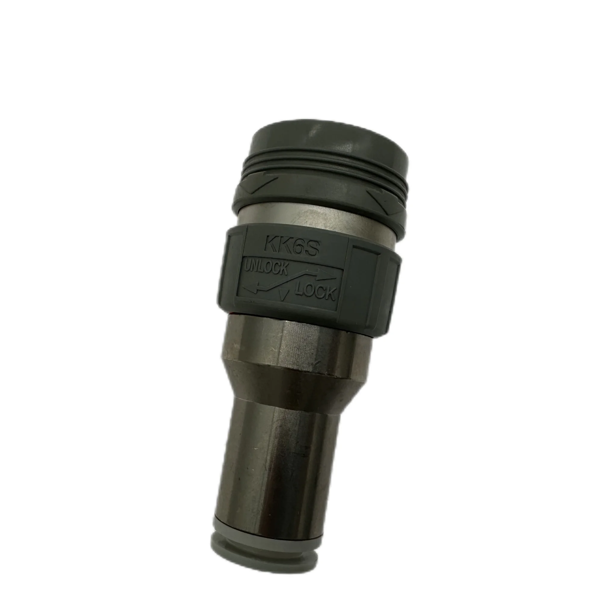 KK Series S Couplers KK-S-H Straight Type With One-touch Fitting KK6S-12H SMC KK6S