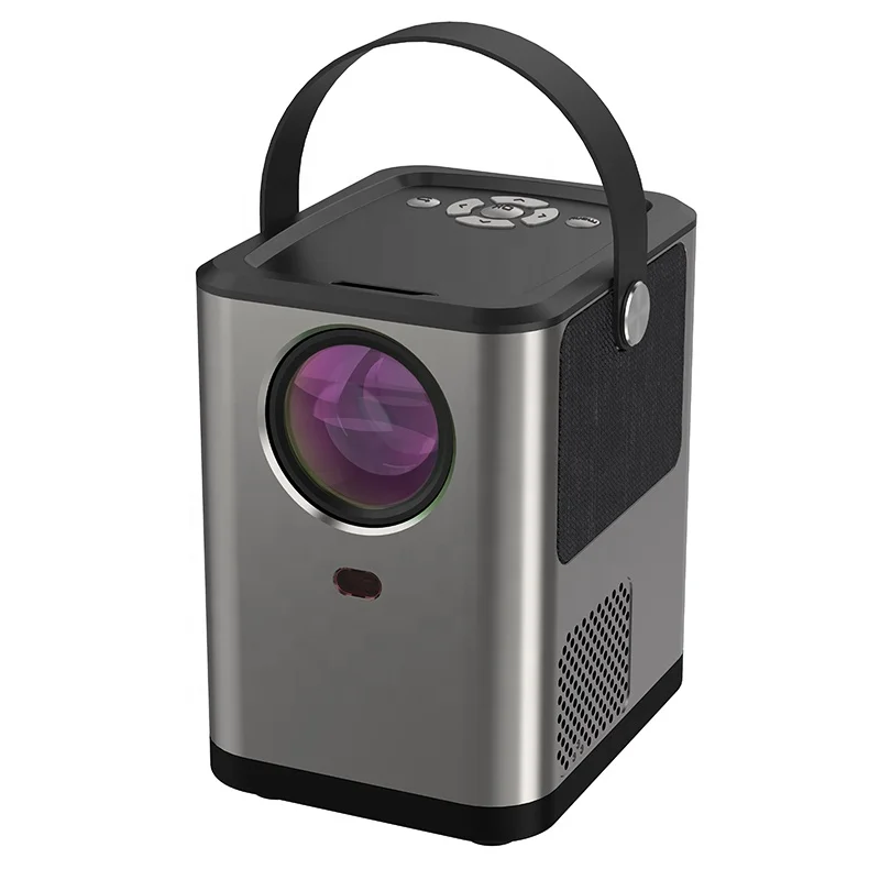 AUN 2020 Новые HD мини-проектор 150 люменов Ansi Hi-Fi BT динамик домашнего кинотеатра для 1080P 3D Бимер игра Proyector ET20