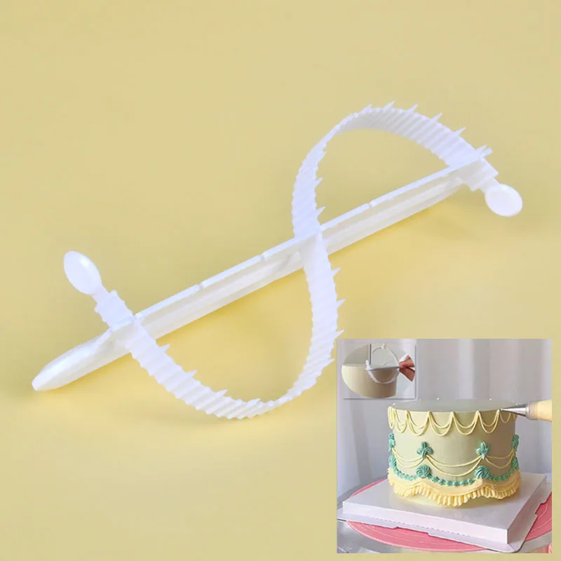 Fondant Cake Arc Ruler Decorating Graduated Scale Cake Baking Measure pastry art cake Tools Marker Dividing Set