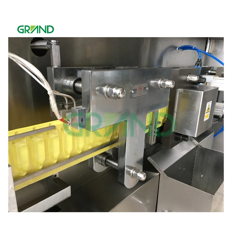 GGS-118P5 High accuracy automatic peristaltic pump plastic vials forming liquid filling sealing machine