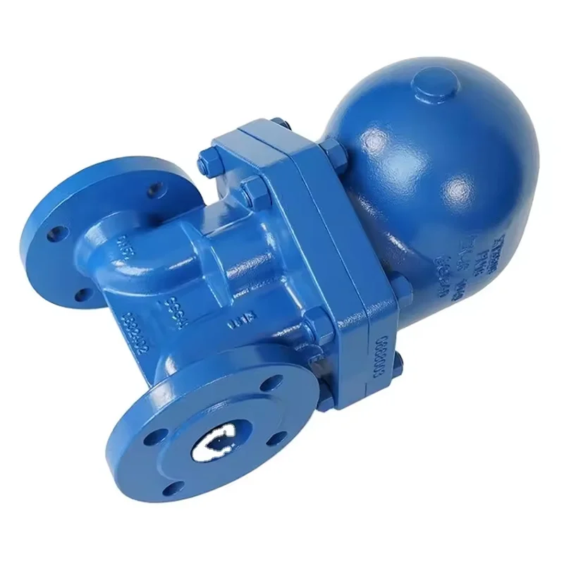 Factory Custom Carbon Steel Steam Trap Valve Large Displacement Manual Flange Steam Trap Lever Float Steam Trap
