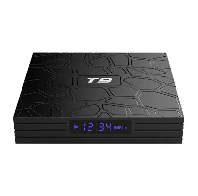 Fastest Delivery T9 Smart TV BOX Rockchip RK3318 Android 9.0 Media Player Smart 4K Android 9.0 Set Top Box