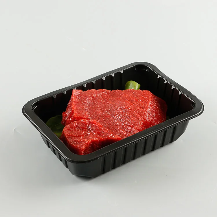 Food Grade and High Quality PP Plastic Food Meat Poultry MAP Tray for Storage Food Keep Fresh