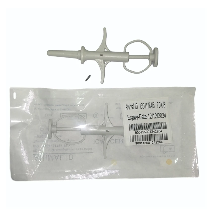 134.2KHz ICAR Pet Livestock Pigeon Laboratory Animal Tracking Identification RFID Tag Microchip Transponder Syringe