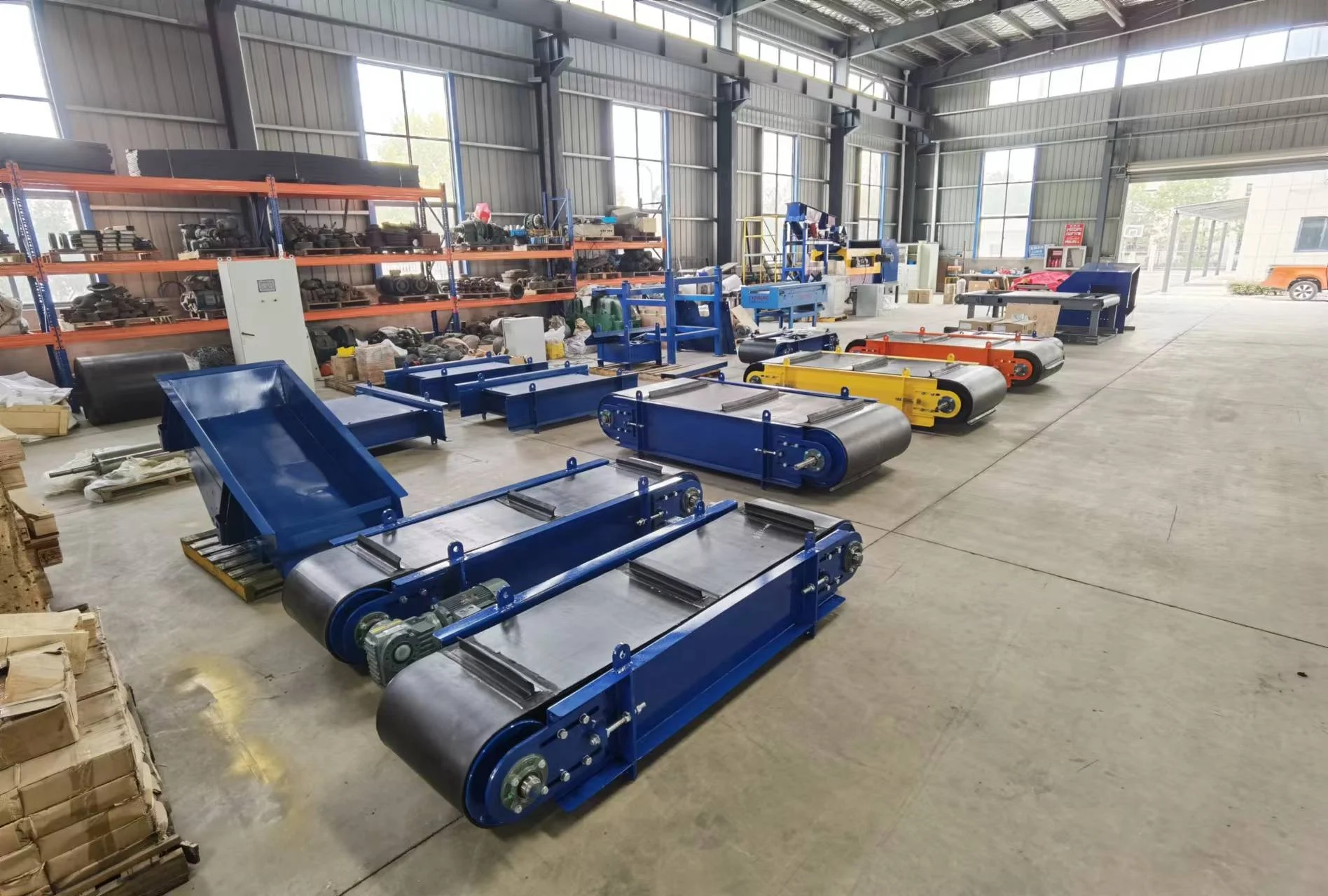 QJRCY-L-100  Self-Cleaning Magnetic Separator for conveyor belts