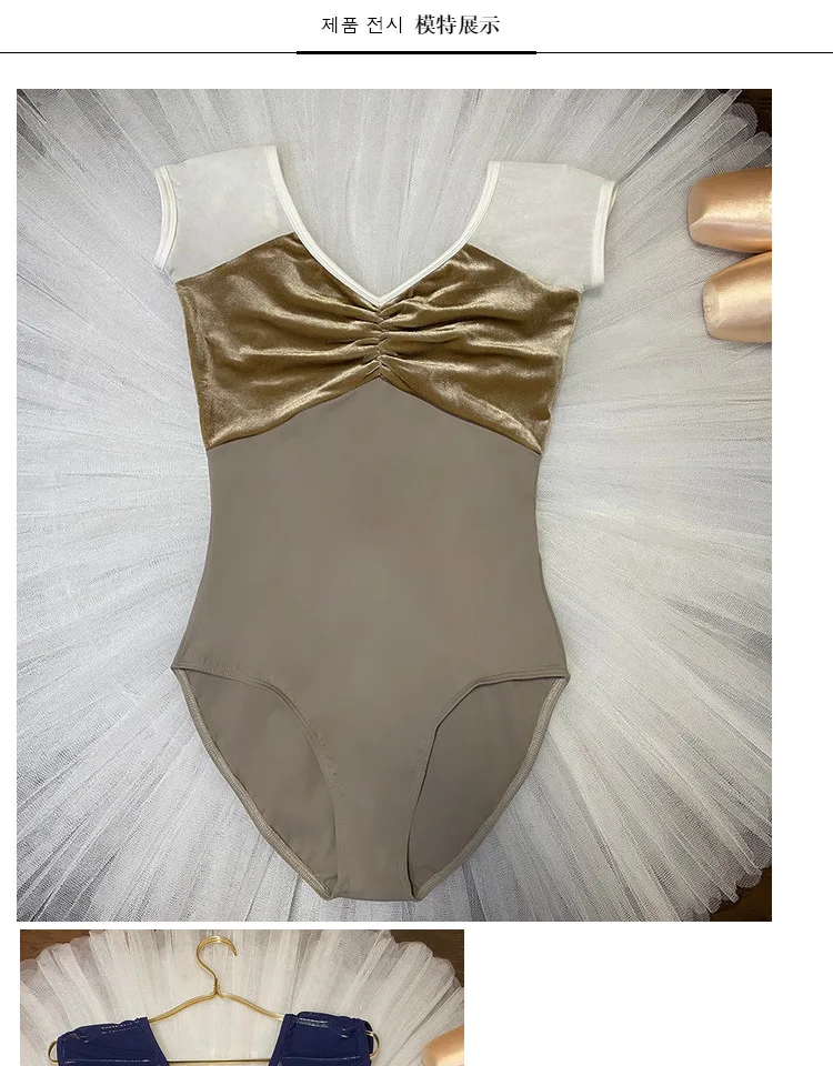 Low Price Sale Sexy Women Girl Leotard Comfortable High Elasticity Gymnastics Bodysuit Dance Wear Sex Ballet Leotard