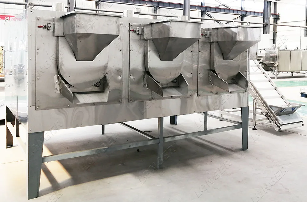Automatic Cocoa Bean Roasting Machine Cacao Beans Roaster