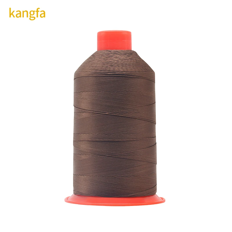 Factory Supply  tex 45 tex 70 tex 90  High Tenacity bonded Filament Polyester Sewing Thread for Shoes/Bag/Leather