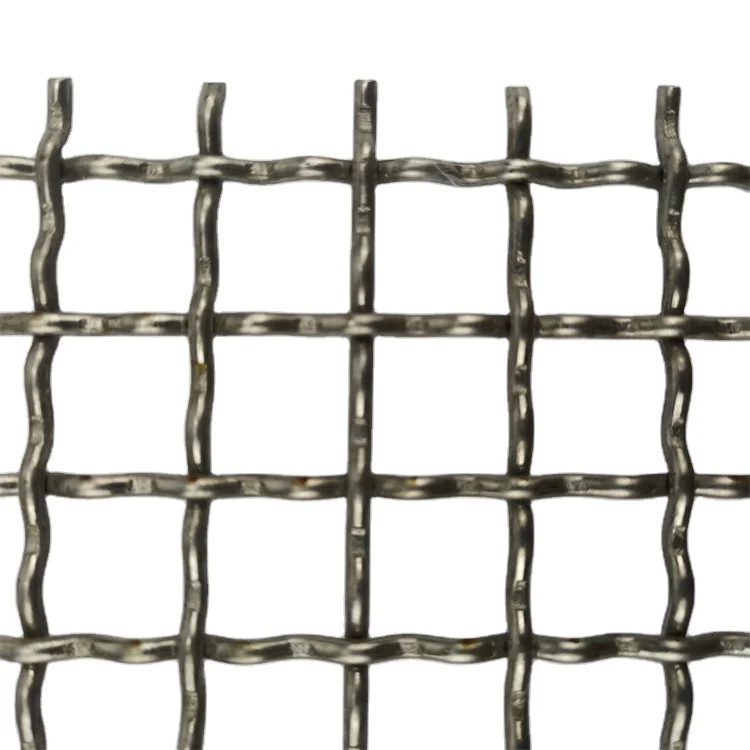 stainless steel ore vibrating screens mesh galvanized crimped wire mesh panels