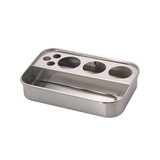 High Quality Medical Stainless Steel Treatment Hospital Tray Multi- Specification Storage Tray Good Price