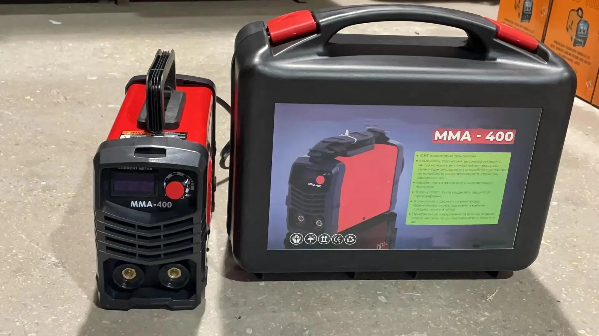 MMA 490UF 220V arc welders portable single phase welding machine
