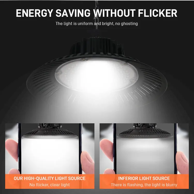 Waterproof 50 Watt LED High Bay Light LED Warehouse High Bay Light Fixture