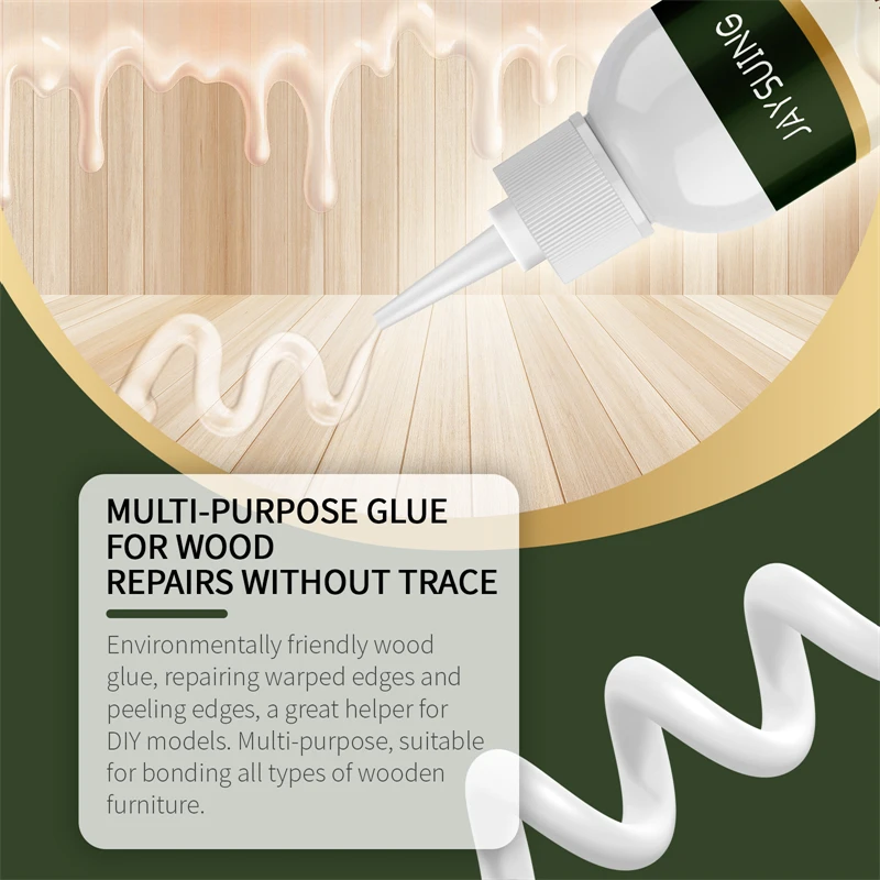 Jaysuing 150g environmentally friendly wood glue wooden furniture chair desk bed cabinet crafts repairing adhesive glue for wood