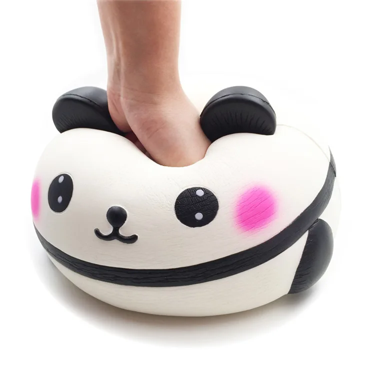 Squishies Джамбо панда яйцо Kawaii мягкие гигантский животных для снятия стресса медленный рост игрушка Squeeze игрушки