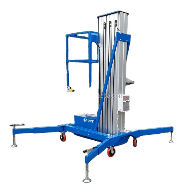 Metal Building Materials Aluminum Single Mast Lifting stables