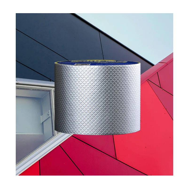 China Construction Aluminum Foil Kautschuk-Dichtmasse Self Adhesive Roofing Repair Kit For Super Sealing Butyl Tape