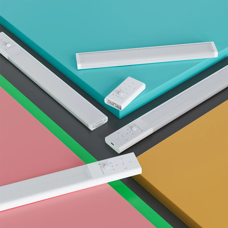 New arrival Battery Powered Wireless Kitchen Rechargeable Closet Linear light Under Led Wardrobe Cabinet Light