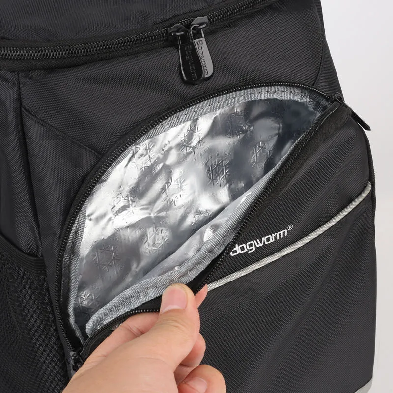 Wholesale Insulated Backpack food delivery Cooler backpack waterproof  polyester thermal lunch  Cooler bag  for 28 Cans