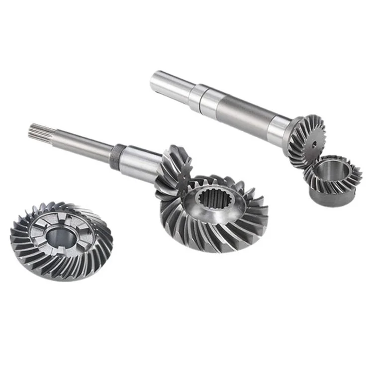 Metal Micro Crown Bevel Gear And Pinion Gears Differential Ring