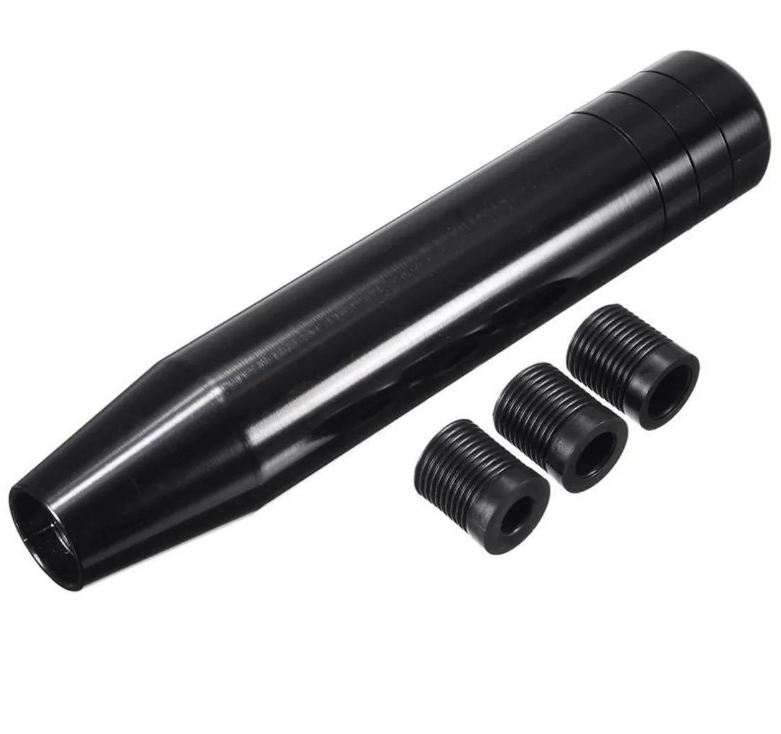 Универсальная рукоятка переключения передач из алюминиевого сплава, 18 см, удлиненная длинная ручная гоночная волновая рукоятка, удлиненная рукоятка переключения передач, персонализированная