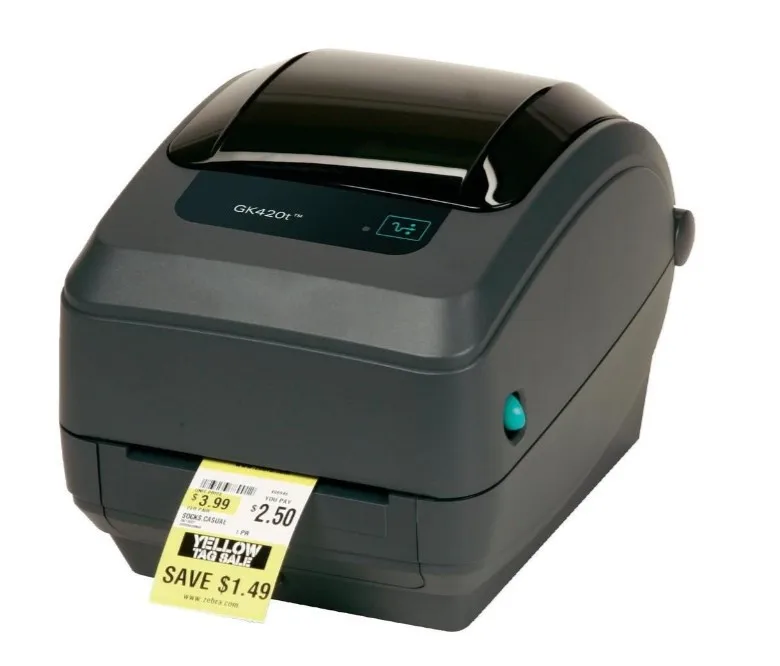 Genuine GK420T/GK430T Thermal Transfer Desktop Printer Print USB and Ethernet Port Connectivity GK42-102210-000