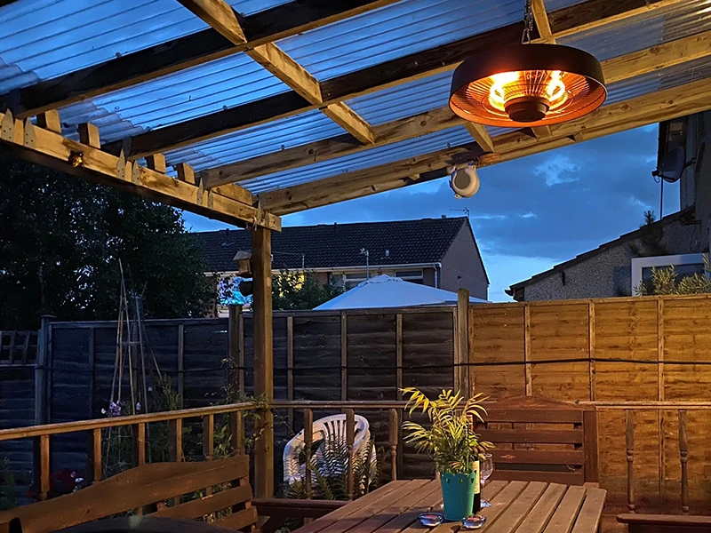 OEM Best Selling Outdoor Ceiling Electric Infrared Patio Heater with Water Proof Made in China
