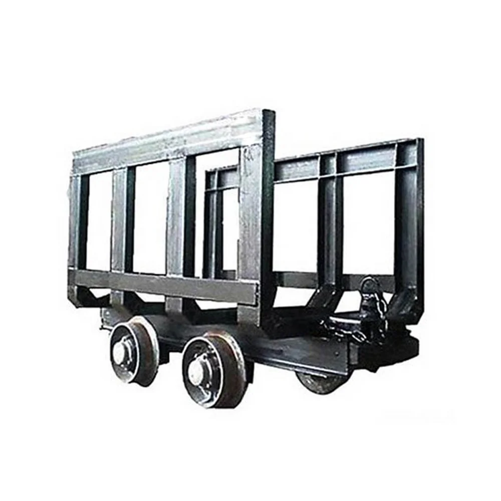 New Arrival Miningrail Car Unloading Shuttle Cart Narrow Gauge Mine Car Material Supply Mining Wagon