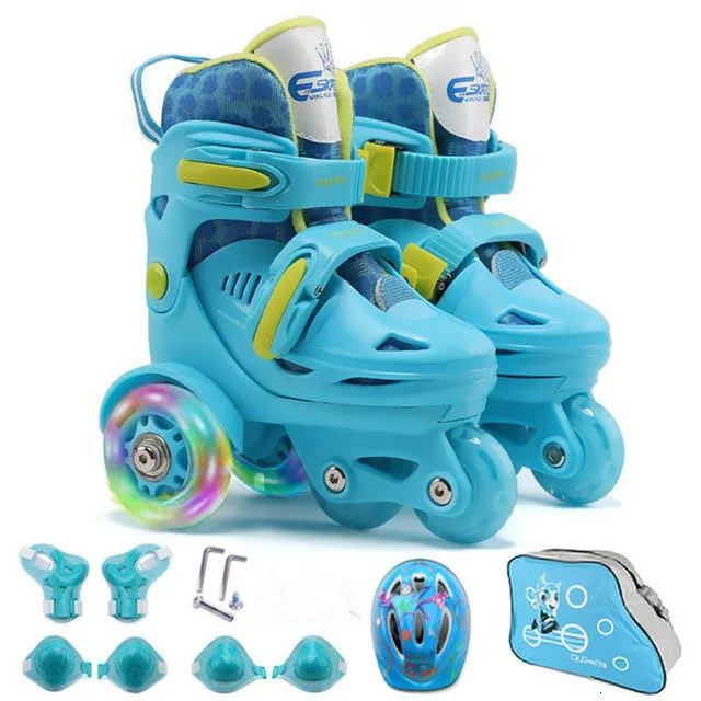 Роликовые коньки для детей и взрослых регулируемые роликовые