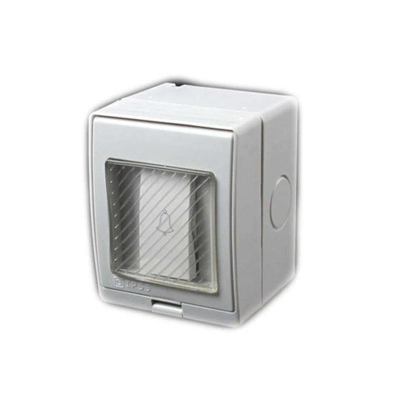 Height Waterproof Wall Switch 1 Gang Switch Socket Box IP55