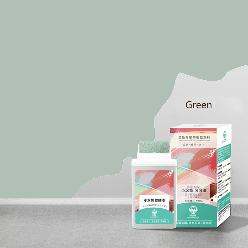 Wholesale Factory Supply Graffiti Paint Repair Wall Latex Paint Small Roller Brush Wall Graffiti Cover Nano Wall Paint