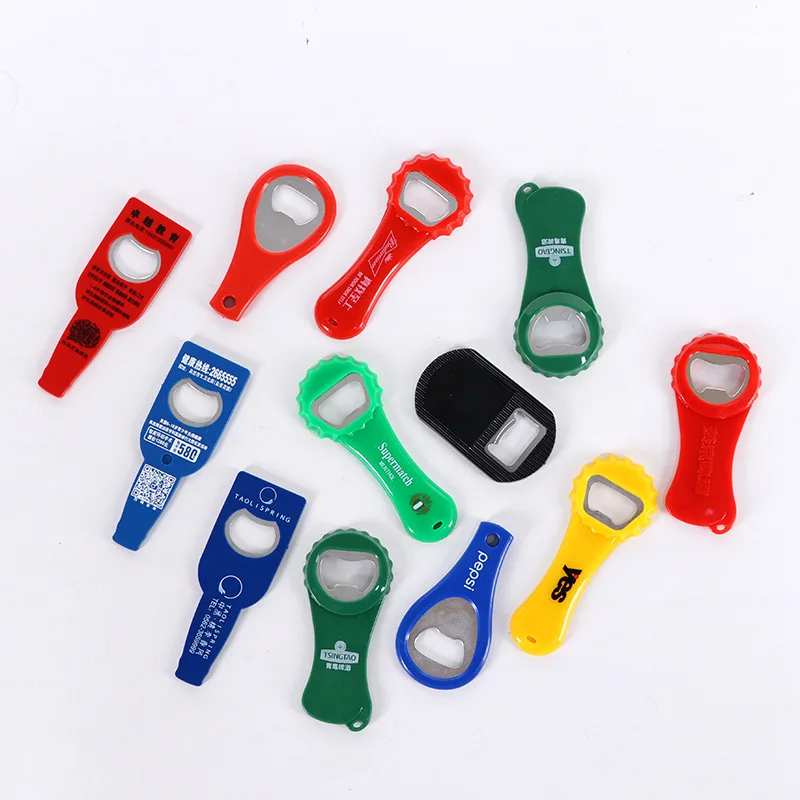 Kitchen Custom Metal Stainless Steel Smooth Edge Can Nonslip Beer Wine Bottle Opener Destapador De Cerveza Souvenir