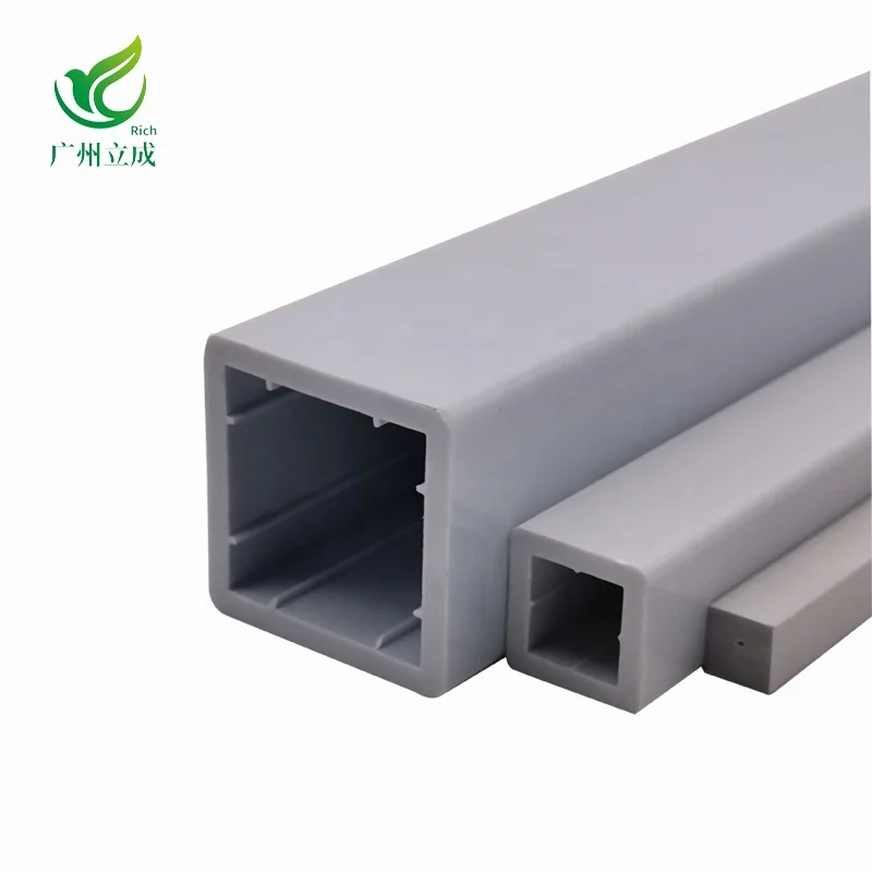 Rich3801 Manufacture Competitive Price Color Upvc  Profile Plastic Extrusion Building Profile