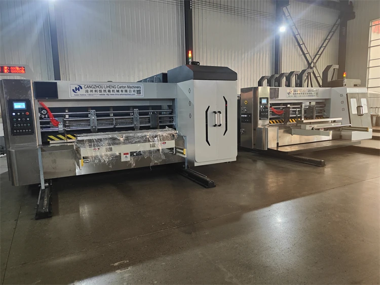 Automatic Corrugated High-speed 4 Color Printer Slotter And Die Cutter Machine