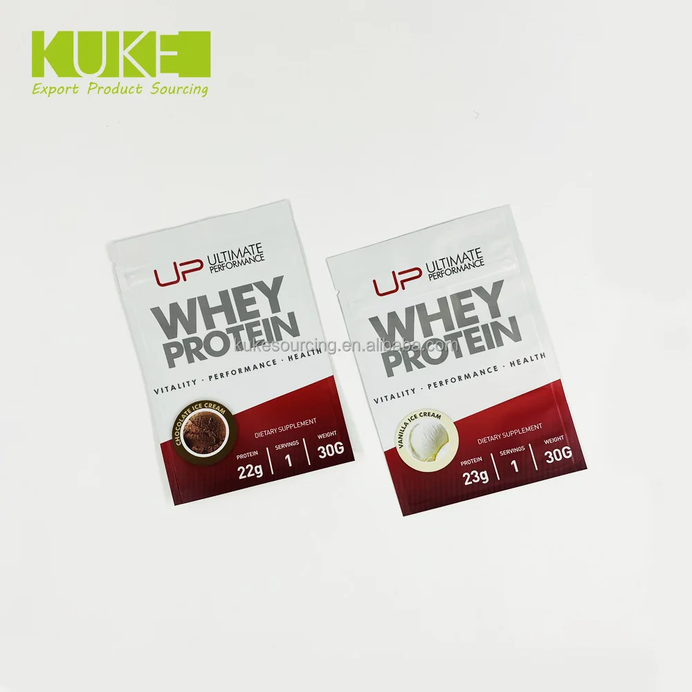 30g 50g 100g Matte 3 Side Sealed Pouch Plastic Doypack Mini Sachet Powder Packaging Bag