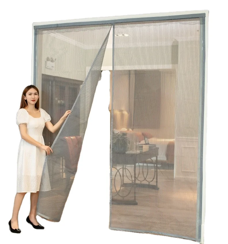 FREE SAMPLE Balcony Hands-Free Screen Door Garage Europe the magnetic s fiberglass polyeste custom-made screens