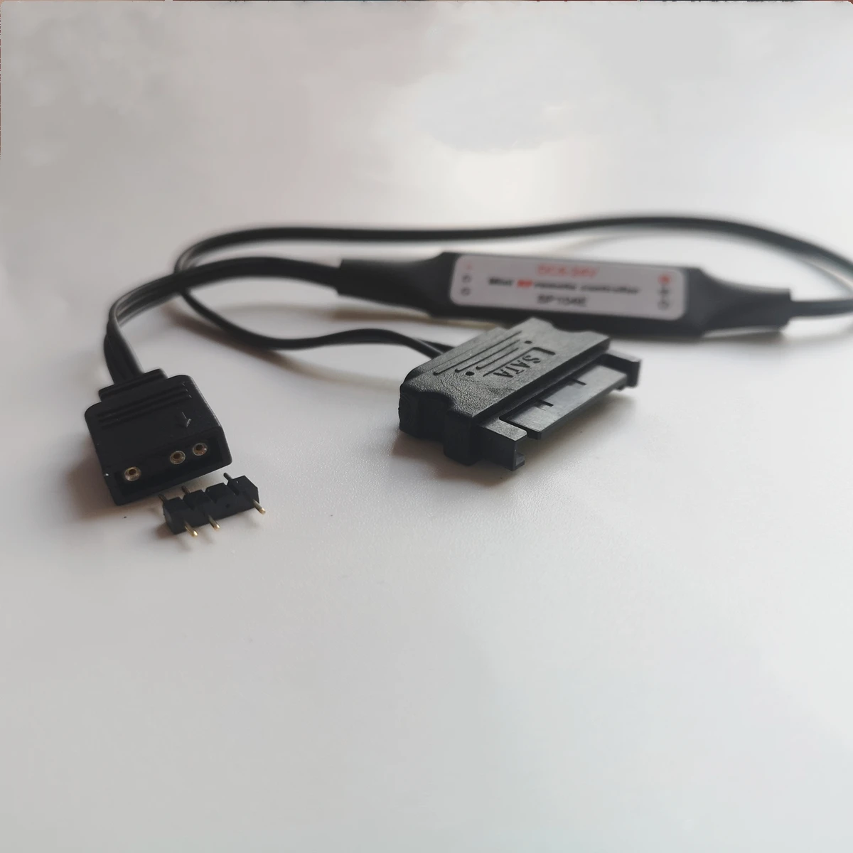 Gleam lumi RGB led strip Multi program SATA cable 3pin RF 17keys remote control