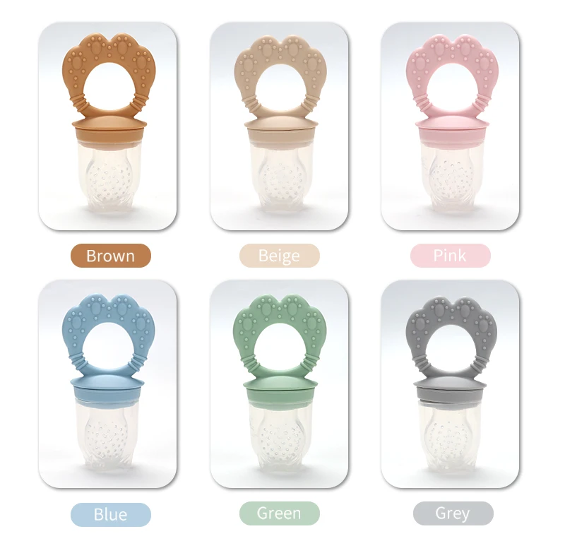 Silicone Baby Food Fruit Pacifier Feeder| Silicone Feeder Fruit Holder Sucker for Baby Infant