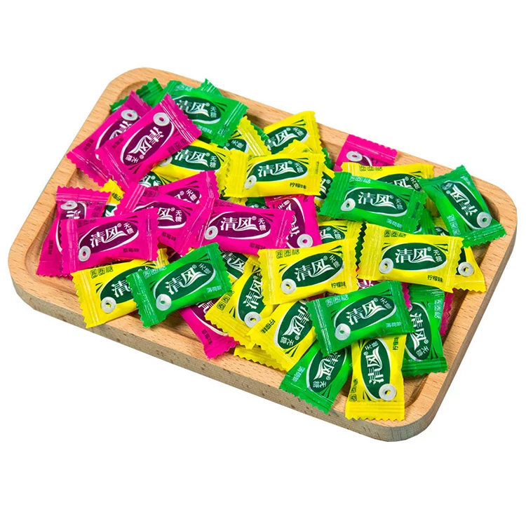 
factory price 500g package mixed tablet candy customized brand mini order sugar-free press candies 