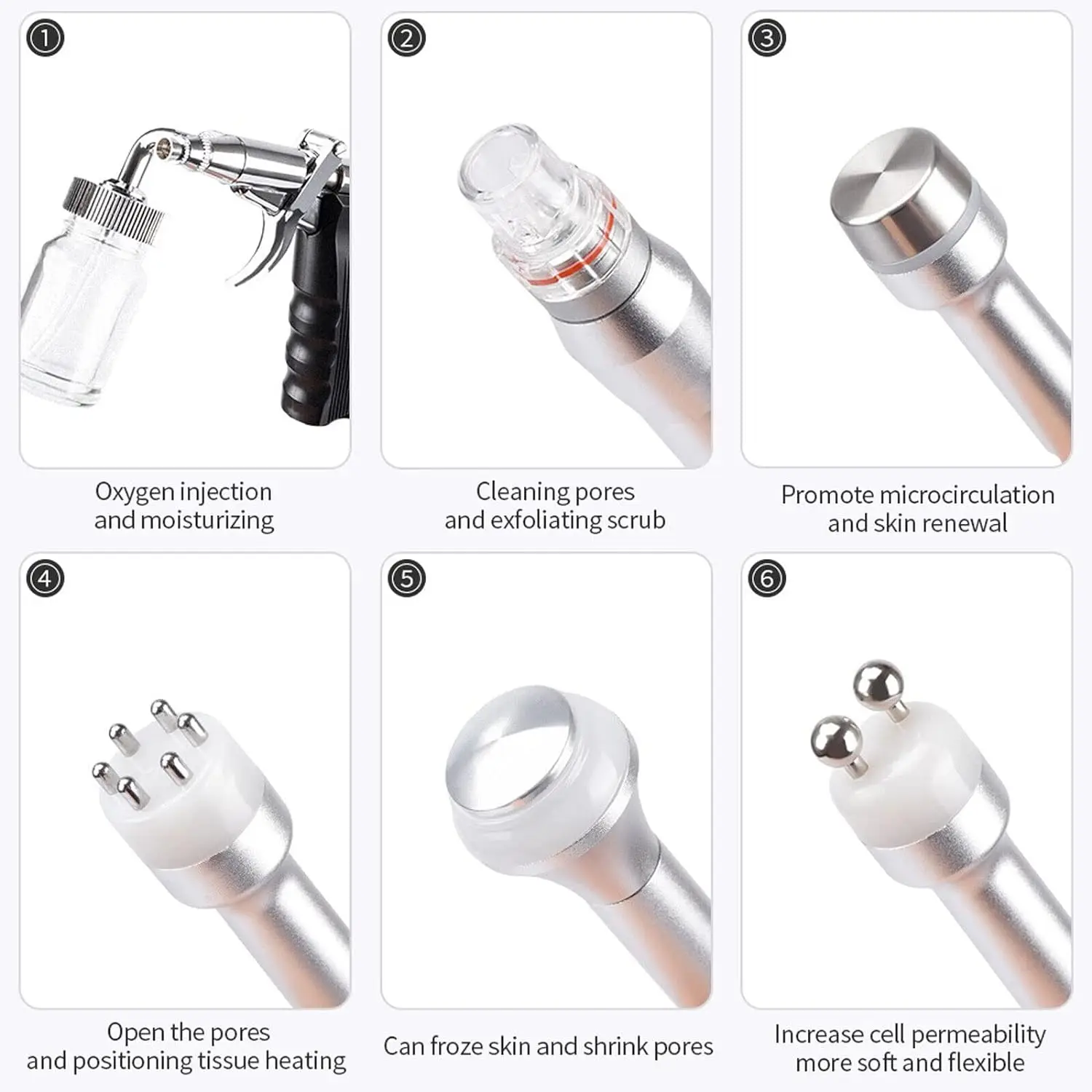 Professional Vacuum Cleaning Hydra Jet Oxygen Facial Machine for Home and Beauty Salon