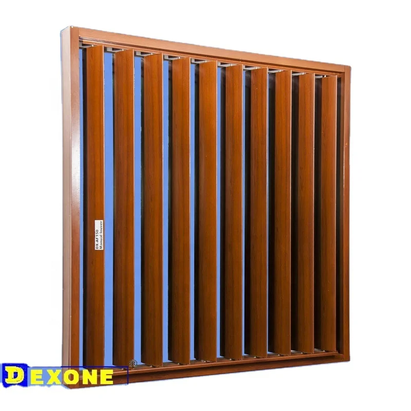 Metal Moveable Louver Window Adjustable Window In PVDF coating