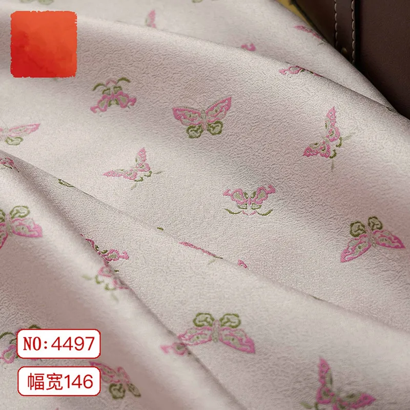 Полиэстер элегантный металлик Цветы Дизайн жаккардовая парчовая ткань для женщин официальное платье