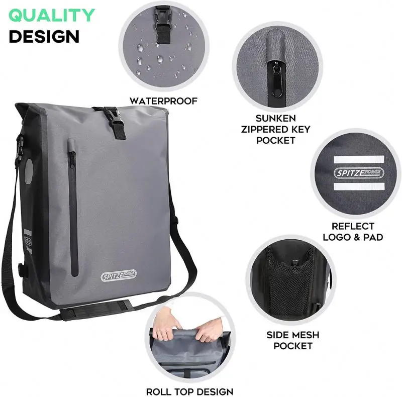 Foldable Travel Duffel  Waterproof Carry On Bag wet and dry separator Lightweight Travel Luggage Bag for Sports